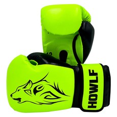 HOWLF Glory 拳擊手套, 螢光色 + 黑色, 1個