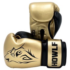 HOWLF Glory 拳擊手套, 金色 + 黑色, 1個