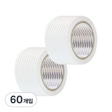 EMPIRE 雙面膠帶 5mm x 20m, 白色半透明, 60入