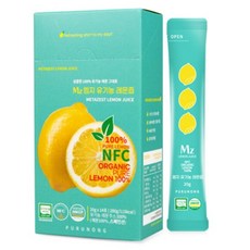 푸르농 엠지 유기농 레몬즙 원액 100% 스틱, 280g, 1개