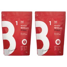 레인보우샵 베이킹소다 프리미엄, 2kg, 2개