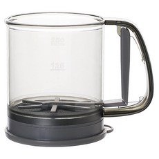 手持麵粉雙層過濾器 附蓋, 1個