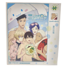 HUNDRED PICTURES 百耘圖 SANRIOBOYS 三麗鷗男子 夏日浴場拼圖 300片 尺寸:380x260mm, 多色, 1盒