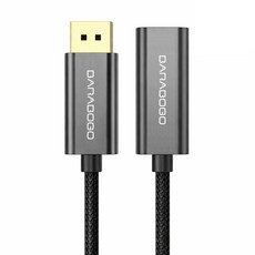 BARABOGO DP to HDMI 轉接頭 轉換器, 灰色, 1個, 20cm