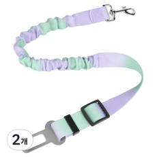 PASTEL PET 寵物車用安全帶, 2個, 綠色