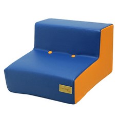 Funny Deco 優質皮革狗狗階梯, 藍色