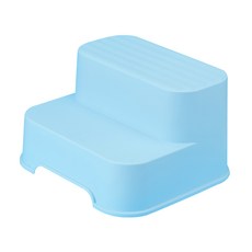 BABY PLANET 幼童寬型2層腳踏凳, Aqua Marine, 1個