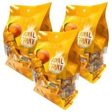 Royal Fruits Fudge芒果軟糖, 320g, 3袋