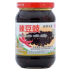 丸莊醬油 辣豆豉, 380g, 1罐