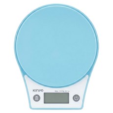 Kinyo 料理秤, 3kg, DS-007, 藍色