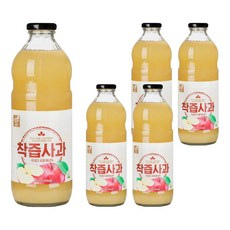 맑은농장 착즙 사과, 1L, 5개