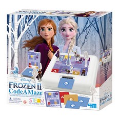 4M STEAM POWERED KIDS 迪士尼 編碼迷宮遊戲組 冰雪奇緣, 1盒