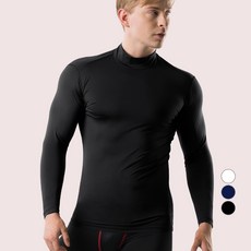 아르메데스 남성용 기모내의 터틀넥 상의 AR-25