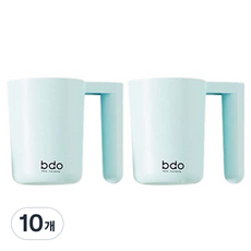 THE ZAKKA 簡約圓形牙刷架漱口杯, 藍色, 10個