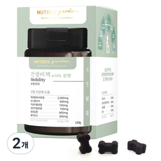 누터스가든 강아지 견생비책 모빌리티 건강 관절 슬개골 영양제 120g, 뼈/관절강화, 120정, 2개