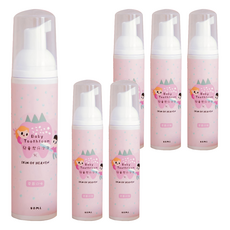 SKIN OF HEAVEN 天堂之肌 SH兒童無氟潔牙泡泡 草莓, 80ml, 6個