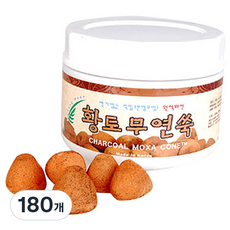 청훈 황토무연쑥 연갈색, 180개, 30개