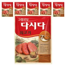 다시다 쇠고기, 300g, 6개