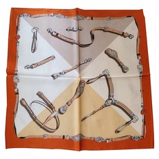 Vavisoo 100% 真絲 迷你達科他皮帶絲巾