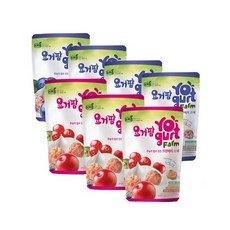 Yogurt Farm 優格米餅組, 藍莓口味+蔓越莓口味, 30g, 7包