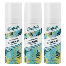 바티스트 드라이 샴푸 오리지널 클래식 후레쉬, 3개, 50ml