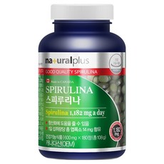 naturalplus 螺旋藻錠, 180顆, 1罐