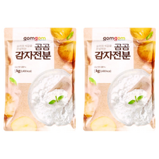 gomgom 馬鈴薯澱粉 (3 400大卡), 1kg, 2包