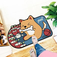 多種動物角色居家玄關入口廚房浴室地墊, 10, 1個