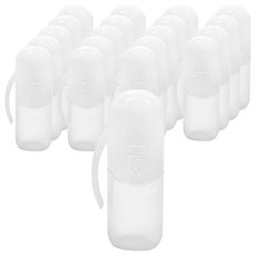 3M 便攜式藥丸型耳塞盒, 20個, 白色