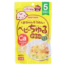 明和 無鹽加鈣寶寶麵 南瓜, 100g, 1包