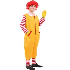 트렌디365 삐에로 수트 맥 반티 코스튬 할로윈 의상 T0498