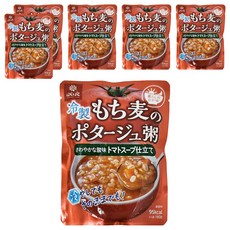 Hakubaku 清爽番茄風味糯麥粥, 180g, 6包