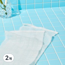 Toolif 韓紙沐浴巾, 2個, 1入, 白色