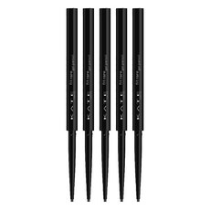 KATE 凱婷 台灣原廠公司貨 色柔滑眼線膠筆 N 0.08g, 5支, BK-1 濃黑