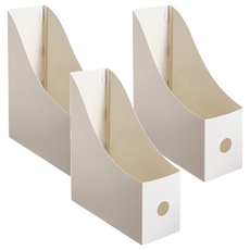 c100diy摺疊文件架 115g, 3個, 白色