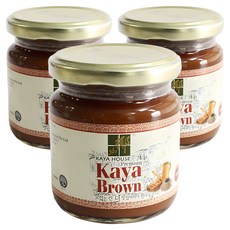 카야하우스 프리미엄 카야 브라운, 240g, 3개