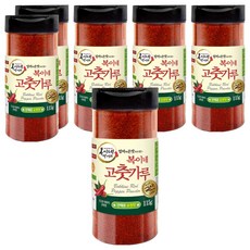 복이네먹거리 국산 안매운 순한맛 어린이 반찬용 고춧가루, 115g, 6개