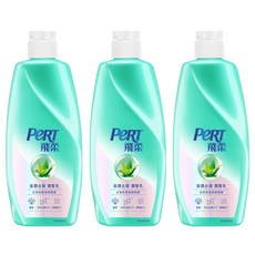 PeRT 飛柔 滋潤去屑 潤髮乳，針對乾燥髮尾，有效去屑分子，鎖順配方, 750g, 3瓶