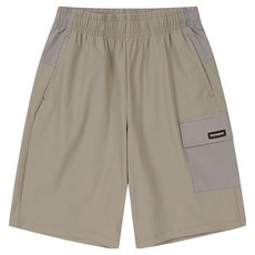Paulham Kids男童款YOUNG STAR經編工裝5分褲