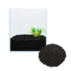 grovita Oliam網絡SAT-300 +生物沙粉8kg, 透明（魚缸），黑色（生物沙）
