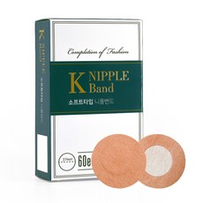 韓國產男女適用隱形胸貼 37mm 60枚入, 1盒