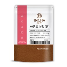 인차 아몬드 분말, 200g, 1개