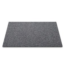 純 20mm 厚捲簾門墊 120 x 150cm, 灰色 黑色, 1入