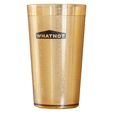 WHATNOT 塑膠高球杯 350ml, 1個, 棕色