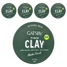 GATSBy 消光纖維髮泥, 5個, 80g
