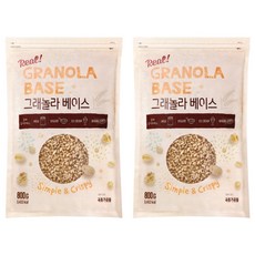 DONGSUH 東西食品 格蘭諾拉麥片 基本款, 2包, 800g