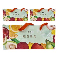 永禎 輕盈果漾果醋禮盒, 蜂蜜蘋果/芭樂檸檬/荔枝石榴 150ml*3, 450ml, 3盒