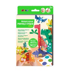 Avenir Kids 立體著色摺紙 恐龍世界, 1入
