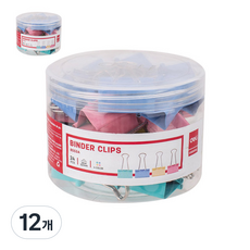 델리 메탈 더블클립 3호 E8553A, 32mm, 24개입, 12개