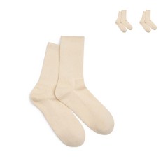 LI2 Air Daily 中筒襪, 混色燕麥, 3個